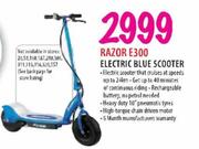 Razor E300 Electric Blue Scooter