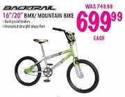 Backtrail 16"/20" BMX Mountain Bike