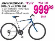 Backtrail 24"/26" Outback Mountain Bike