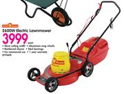 Wolf Garden 2600W Electric Lawnmower