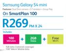 Samsung Galaxy S4 Mini-On SmartPlan 100