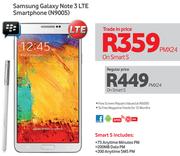 Samsung Galaxy Note 3 LTE Smartphone N9005-On Smart S