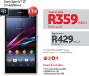 Sony Xperia Z1 Smartphone-On Smart S