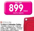 Cellin 64cm 4 Wheeler Trolley