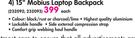 Paklite 15" mobius Laptop Backpack-Each