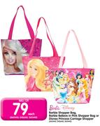 Disney Barbie SHopper Bag-Each