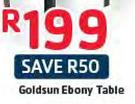 Goldsum Ebony Table