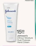 Johnson's 24hour Moisture Dual Purpose Hand Cream-75ml