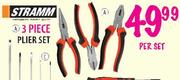Stramm 3 Piece Plier Per Set 