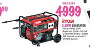 Ryobl 5.5kw Generator 