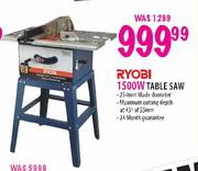 ryobl 1500W Table Saw 