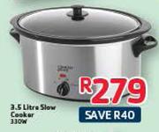 Counter Point 3.5 Litre Slow Cooker-300W