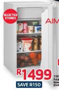 Aim 110 Litre Bar Fridge Reversible Door (Excludes Contents)
