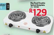 Counter Point Counter Point Big Deal Double Spiral Hotplate- 2x1000 W