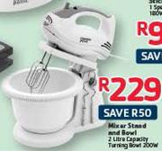 Counter Point Mixer Stand And Bowl 2 Litre Capacity Turning Bowl-200W