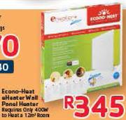 Econo-Heat  eHeater Wall Panel Heater