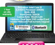 Toshiba 15.6" Laptop (C660)