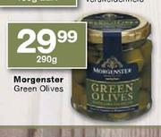 Morgenster Green Olives-290g