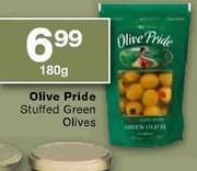 Olive Pride Stuffed Green Olives-180g