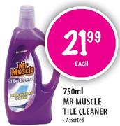 Mr Muscle Tile Cleaner Assorted-750ml each