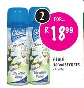 Glade Secrets Assorted-2 x 180ml