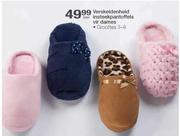 Insteekpantoffels Vir Dames Verskeidenheid Groottes-3-8 Per Pair