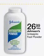 Johnson's Antiseptic Foot Powder-200g