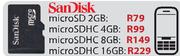 SanDisk Micro SDHC-8GB
