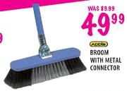Addis Broom With Metal Connector 