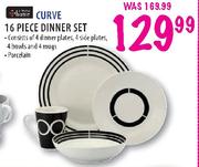 Curve Dinner Set-16 Piece