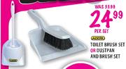 Addis Toilet Brush Set Or Dustpan And Brush Set