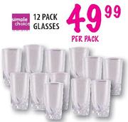 Simple Choice Glasses-12 Pack