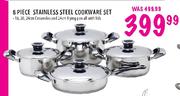 Stainless Steel Cookware Set-8 Piece