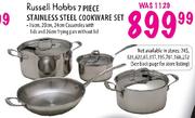 Russell Hobbs Stainless Steel Cookware Set-7 Piece