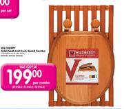 Wildberry Toilet Seat 7 Duck Board Combo