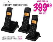 Cordless Trio Telephone-Per Set