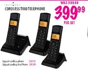 Gigaset Cordless Trio Phone-Per Set