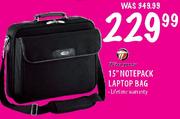 Targus 15" Notepack Laptop Bag