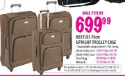 Beetles Upright Trolley Case-70cm