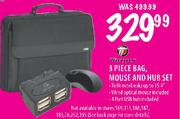 Targus 3 Piece Bag, Mouse And Hub Set