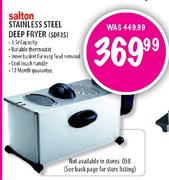 Salton Stainless Steel Deep Fryer (SDF25)