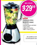 Salton Stainless Steel Blender (SB900E)
