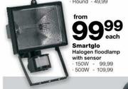 Smartglo Halogen Floorlamp with Sensor-150W