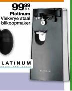 Platinum Vlekvrye Staal Blikoopmaker-Elk