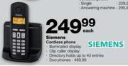 Siemens Cordless Phone