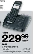 Bell Cordless Answering Machine-Each
