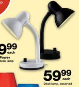 Desk Lamp Assorted-Each