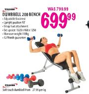Trojan dumbbell 200 bench clearance