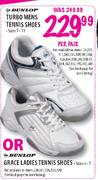 Dunlop Turbo Mens Tennis Shoes-Per Pair