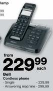 Bell Cordless Phone Answering Machine